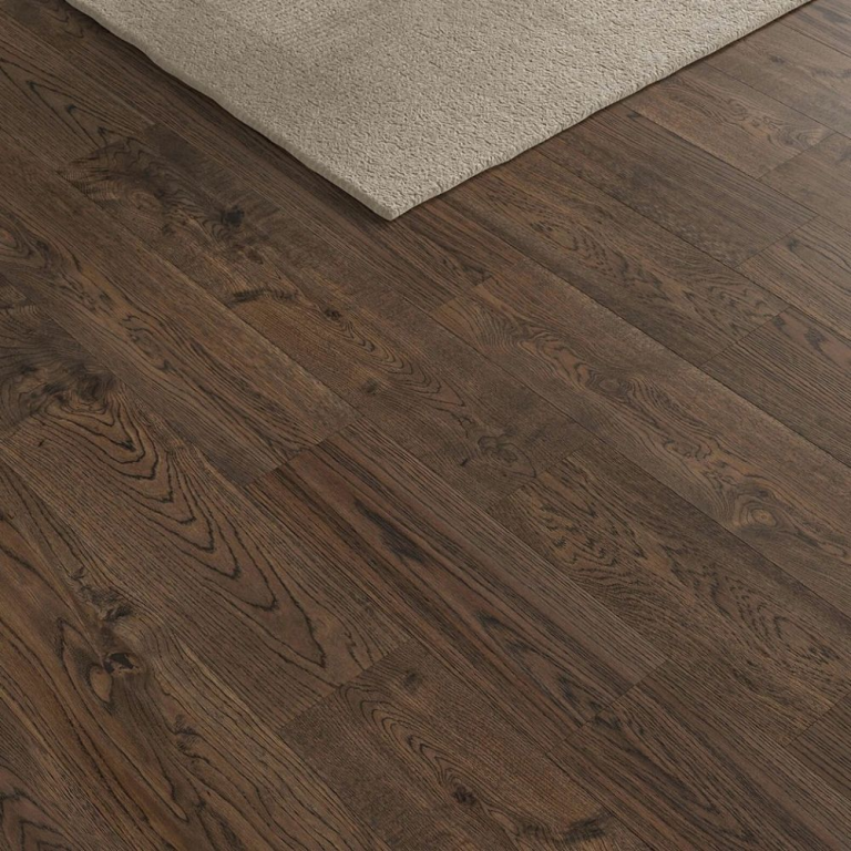 Windsor Solid Dark Oak Wood Flooring 18 x 150 (mm)
