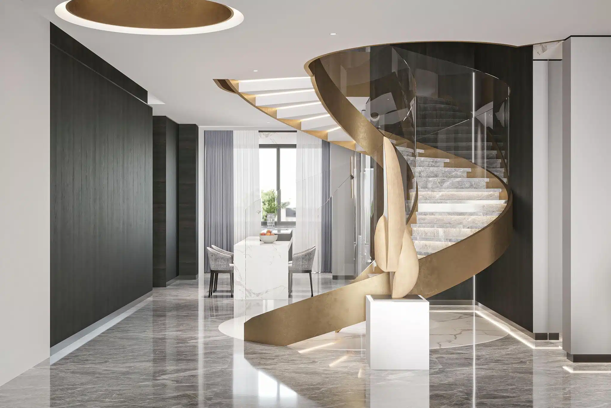 Hallway flooring