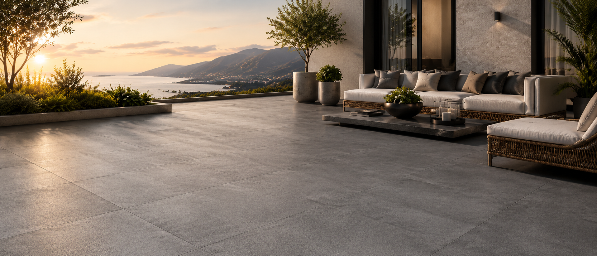 Grey Outdoor Tiles