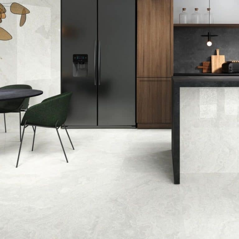 Agate White Lappato Porcelain Floor Tile 600 x 1200 (mm)